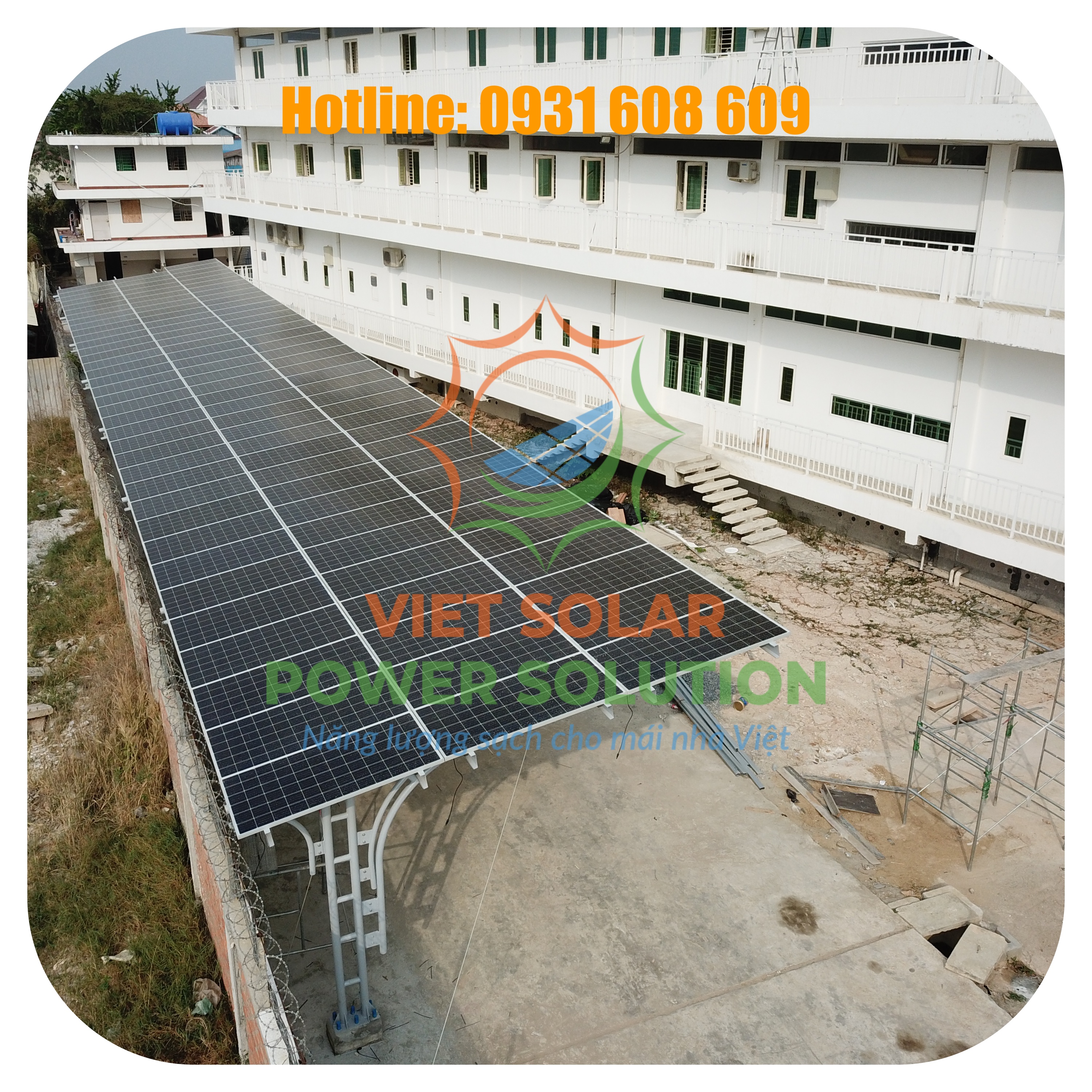 Hệ hòa lưới Nhà xe Bệnh viện - 117.3 kWp